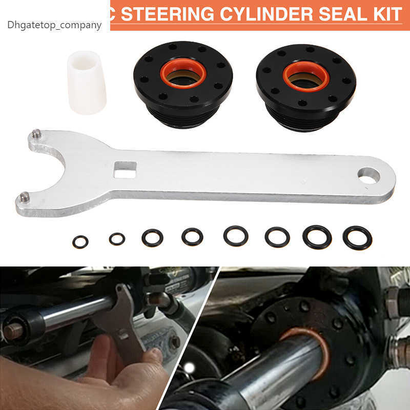 1 kit de joint de cylindre de direction hydraulique à montage avant de voiture pour Seastar HC5340 HC5341 avec pièces d'accessoires d'outil de clé