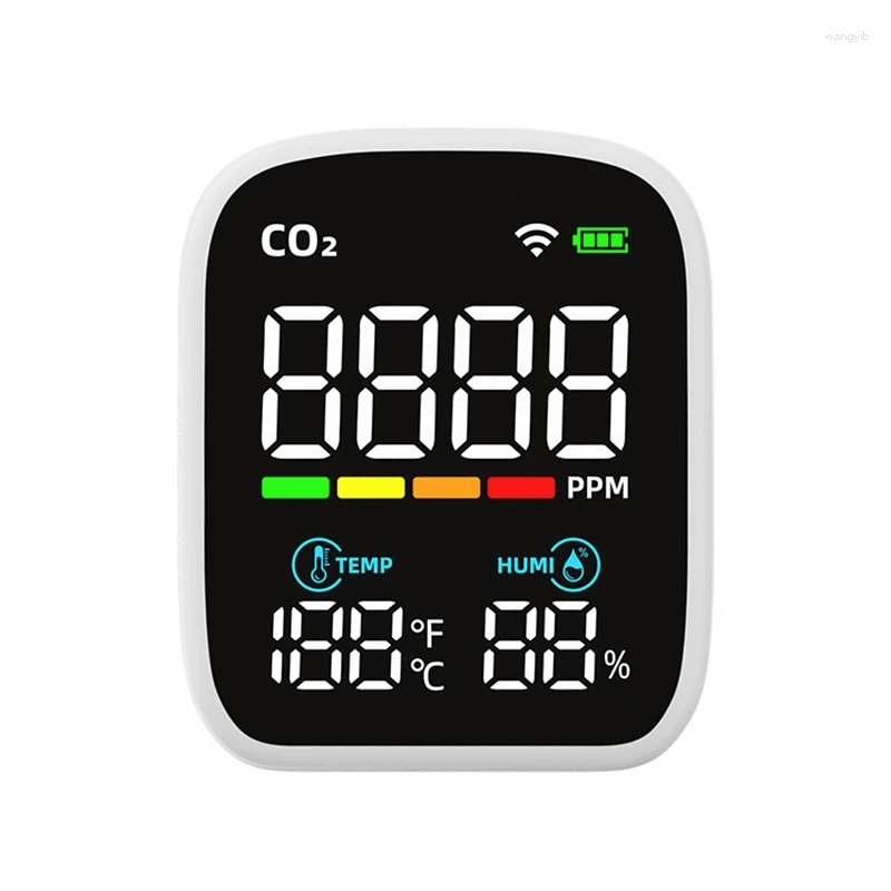 Moniteur de dioxyde de carbone, capteur NDIR, détecteur de qualité de l'air, ABS Co2, 1 ensemble