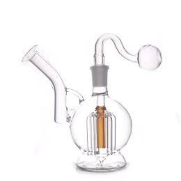 1set glazen bongarmen percolator bubbler filter asvanger bong watervijgjes met adapter en glazen olieverbrander buis 22 ll