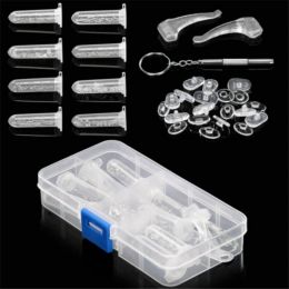 1set glazen reparatie gereedschapset bril moeren kussens kussens schroevendraaier bril Neus kussen zonnebrillen horloges schroeven professioneel gereedschap