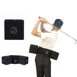 1 ensemble d'entraîneur de Swing de Golf Correction de Posture pratique de l'entraîneur de taille de Swing de Golf outils d'entraînement de Swing de Golf portables pour débutant 240108