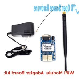 Freeshipping 1set HLK-RM04 RM04 Uart Seriële Poort naar Ethernet WiFi Draadloze Module met Adapter Board Development Kit Bqjxp