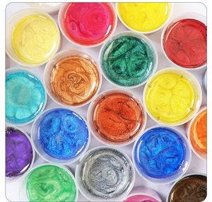 1set Powder Powder ensembles Epoxy Resin Resin Pigment Kits Coldle colorant bricolage Epoxy Resin Moule Bijoux Making Pigment Savon Pigment Gye