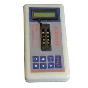 1set Professional Integrated Circuit Online Maintenance Digital LED Transistor IC Chips Tester Tester (A)