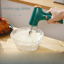 1 ensemble, mélangeur électrique à deux têtes avec bâtonnets de blanc d'œuf et de crème-parfait pour la pâtisserie et la cuisine-outil de cuisine essentiel pour l'école et la maison