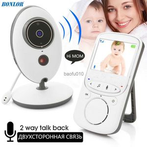 1Set livraison gratuite moniteur sans fil pour bébé ou Oldman 2.4 pouces écran LCD veilleuse talkie-walkie Babysitter VB605 caméra HD L230619