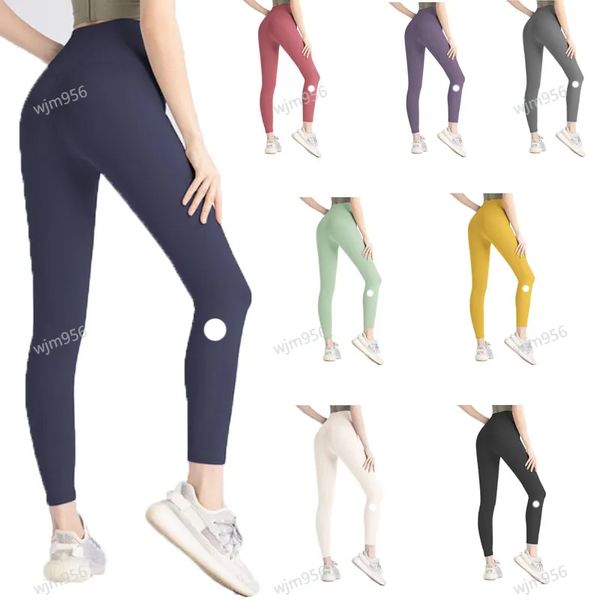 1u2023 Yoga lu aligner leggings short femme pantalon court robe femme sport yoga pantalon femme combinaison de sport fitness legging de course fille pantalon minceur salle de Fitness