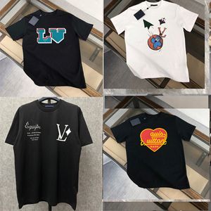 1v Hombres gordos para mujer lvshirts diseñador más camiseta impresión camisas de moda algodón puro camisetas casuales polos manga corta camisetas de moda de lujo 6XL 7XL 8XL 53887