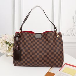 1V M43701 Designer Ladies Sacs d'été Fashion Tote Tote Luxury Classic Femmes Handbag Grand Capacité en gros toilette en cuir en cuir Sac de haute qualité LB031314