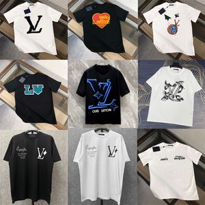 1v hommes femmes designer plus t-shirt imprimé chemises de mode pur coton t-shirts occasionnels polos à manches courtes luxe mode streetwear t-shirts