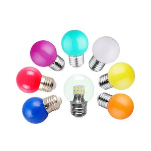 1W 2W 3W 5W 7W 9W Bombillas LED 3 colores regulables G45 Clear E26 E27 Lámpara LED de 360 grados para iluminación interior del hogar Decoraciones Ventilador de techo Bombillas USALIGHT