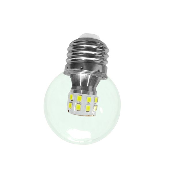 1W 2W 3W 5W 7W 9W Ampoule LED Lumières 3-Couleur-Dimmable G45 Clair E26 E27 Lampe LED à 360 degrés pour l'éclairage intérieur de la maison Plafonds décoratifs Ventilateur Ampoules crestech