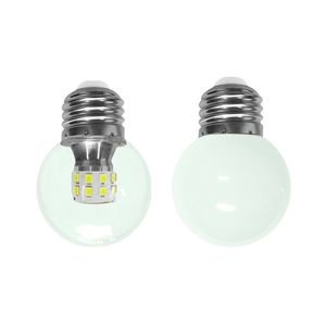 Bulbes à LED 1W G45 2W E26 E27 Blanc doux 3000k 3 portes à maîtrise de l'énergie à bulbe d'énergie 7 watts Small LED Night Lighting Halloween Chambre de vacances Décoration Usalight