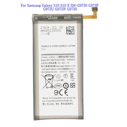 1x 3400mAh EB-BG973ABU vervangende batterij voor Samsung Galaxy S10 S10 x SM-G9730 G973F G973U G973W G9730 battereis