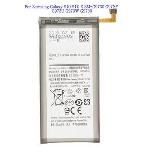 1x 3400mAh EB-BG973ABU Replacement Battery For Samsung Galaxy S10 S10 X SM-G9730 G973F G973U G973W G9730 Battereis