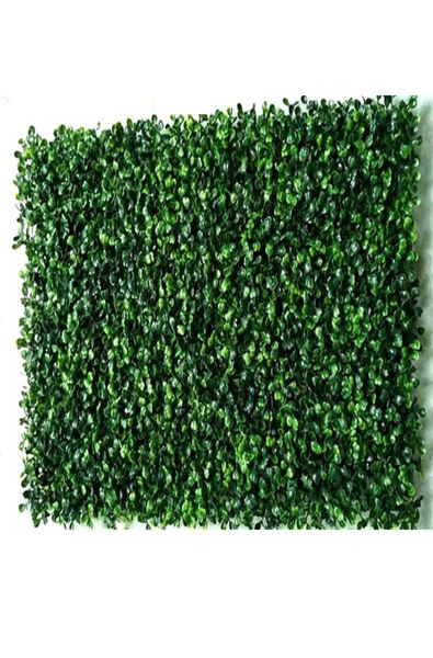 1x 40x60cm Green Square Artificial Plastic Lawn Grass Planter Planter Home Decoration Festive and Party Supplies4368874