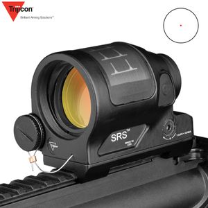 Tir de chasse tactique Airsoft Holosight SRS Trijicon 1x38, lunette de visée réflexe scellée, point rouge avec support QD