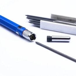 Set de lápices mecánicos de 2.0 mm 2B recargas azules/negras