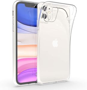 2.0mm Soft Clear TPU Telefooncase voor iPhone 11 Pro MAX XR XS MAX 6 7 8 Plus Samsung S10 S20 Note10 Plus A51 A71 A10S A50 A70 Huawei OnePlus