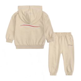 2-11 jaar kinderkleding Sets BABY jongens meisjes katoen Kledingstuk Herfst Winter kinderen Ontwerper afdrukken Trui Pak kinderen Buitensporten hoodie broek 2 ST Set