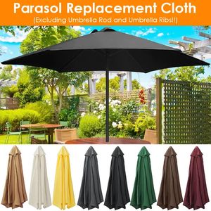 2/ 2.7/ parasol vervangende doek zonder stand parasol paraplu Cover waterdichte zonnebrand luifel patiotuin cover 240329