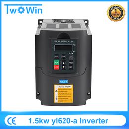 220V 220V Invertisseur VFD 3KW 4KW 5.5KW 7,5 kW Convertisseur de fréquence de convertisseur 1P Entrée 3P Sortie 220V pour la vitesse de moteur de broche CNC Con