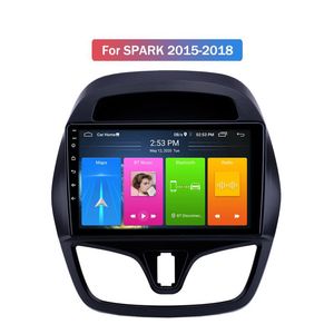 2 + 32g 2 DIN Android 10.0 Auto DVD-speler voor Chevrolet Spark 2015-2018 Autoradio Tape Recorder Video GPS Audio Head Unit