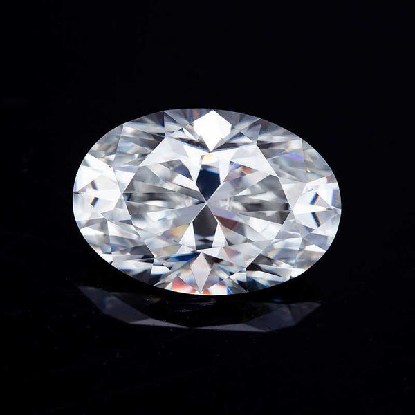 2 * 3mm D couleur VVS1 Top qualité ovale coupe lâche Moissanite pierres précieuses usine pour bijoux fins prix de gros Moissanite diamant H1015