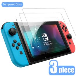 2/3 pièces verre de protection pour interrupteur en verre trempé protecteur d'écran pour Nintendos Switch Oled Lite NS accessoires Film