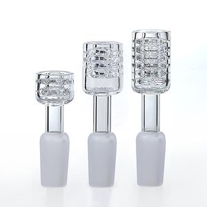 2/4/6 pile diamant nœud nrartz ongle banger 10 mm 14 mm 18 mm ongles sans dôme mâle pour les bangs d'eau en verre tamponnent des plates-formes d'huile