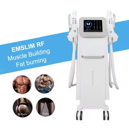 2/4 Handgrepen Emslim Lichaam Afslanken EMS Spierstimulator Machine Spieropbouw Hoge Intensiteit Elektromagnetische Afslanken Fitness