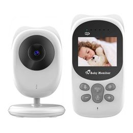 Monitor digital sem fio para bebês de 2,4 polegadas, berço de monitoramento de segurança do bebê, intercomunicador bidirecional, detecção de temperatura ambiente, câmera de movimento