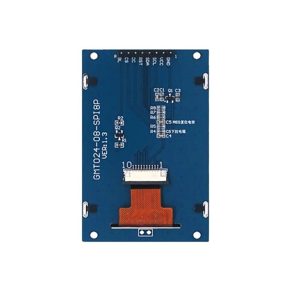 Module d'affichage LCD IPS de 2,4 pouces 240x320 Interface SPI Driver ST7789V Couleur pleine