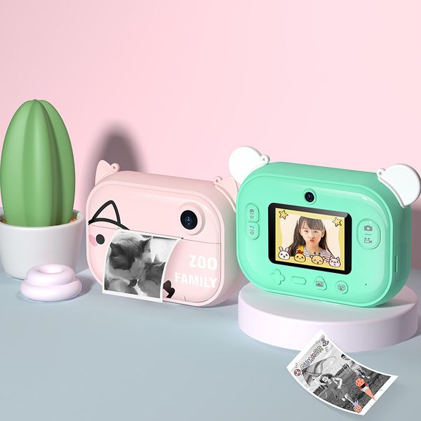 Mini cámara Digital de 2,4 pulgadas, juguetes para niños, cámara con rotación de 180 grados, cámara Digital para tomar fotos, recargable, regalo para niños