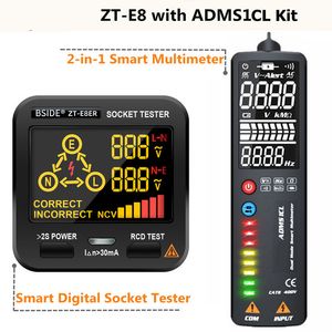 FreeShipping 2.4 LCD Voltage Detector Non-contact Circuit Volt Tester Pen Voltmeter NCV Socket Live Wire Check Hz Ohm Continuity