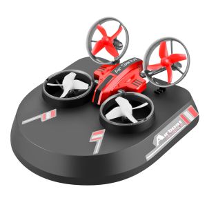 2,4g 4ch Diy 3-en-1 RC Sealandair 3d Tumble Light Drone Epp Anti-Drop Glider Mini Quadcopter Mode Hovercraft Kid Toy Gift