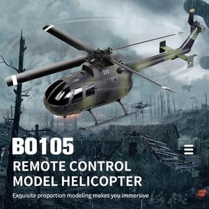 Helicóptero militar RC A11 de 2,4G, 4 hélices, giroscopio electrónico de 6 ejes para estabilización, juguete RC Drone