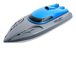 2.4G électrique RC bateau haute vitesse Radio télécommandé hors-bord bateau de course Rechargeable orientable bateaux adultes RC jouets