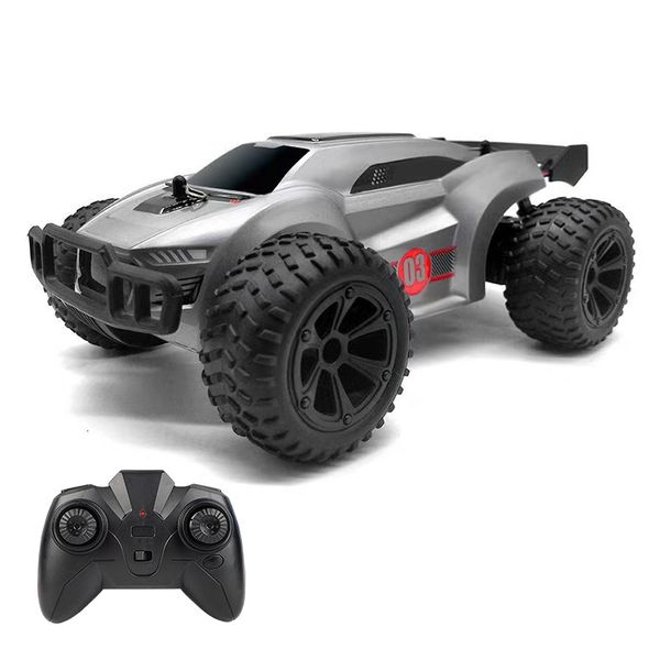 2.4G Electronics Kids RC Car 15km / H High Speed Drift SUV Escalade Stunt Dumper Modèle de véhicule tout-terrain avec lumières Jouet pour enfants Garçon Cadeau