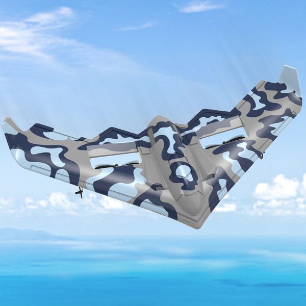 2.4G Glider RC Drone B-2 bomber Spirit Airplane Hand Throwing Foam Dron Control remoto eléctrico Outdoor RC Plane Juguetes para niños 220504