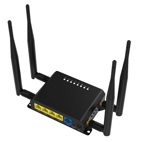 2.4G maison Wifi routeur 4G Modem 3G 4G WiFi routeur fente pour carte Sim amplificateur Wifi 300Mbps Flash 16 mo 128 mo WE826-WD