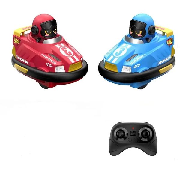 2.4g RC Toy Kart Car pop-up Doll Crash Bounce Ejection Light Childre