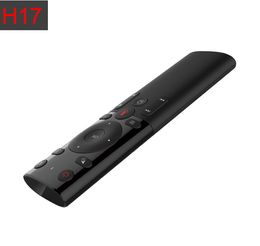 2,4G inalámbrico Air Mouse H17 Gyro Control de voz sensor Mini teclado Universal Control remoto para PC Android TV Box, etc.