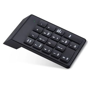 2.4G Wireless Computer Numeriek toetsenbord USB Wireless Mini Keyboard Commercial 18 sleutels