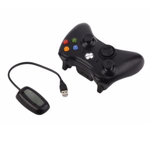 2.4G Wireless Controller voor Microsoft Xbox 360 Console Gamepad Joypad Game Afstandsbediening Joystick met PC RECIEVER FREE DHL