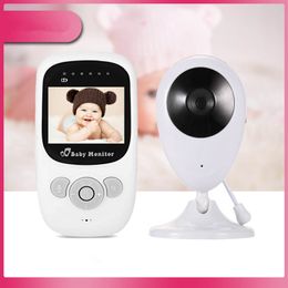 2.4G Wireless Digital Baby Monitor, kamertemperatuur Monitoring, muziekweergave, geluidscontrole Babymonitor DHL GRATIS