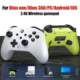 Contrôleur de jeu sans fil 2.4 ghz pour Xbox One/série/360/Winodows/Steam, contrôleur de jeu vidéo PC, accessoires de Joystick 3D 240115