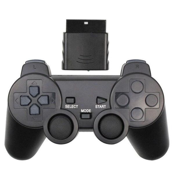 Poignée de manette de jeu sans fil 2.4G pour contrôleur de jeu PlayStation 2 PS2 Dual Vibration Joypad sans fil Joystick FEDEX DHL UPS FREE SHIP