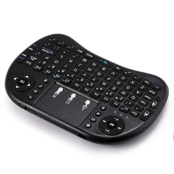 Mini teclado inalámbrico de 2,4G Rii i8 Air Mouse sin retroiluminación táctil recargable de mano para TV BOX/Smart TV/PC/tablet/laptop 20