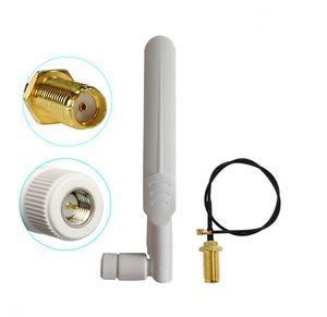 2.4GHz 5GHz 5.8Ghz Dual Band 2.4g Wifi Antenna 8dBi SMA Male Connector Wifi 2.4 Ghz 5G 5.8G Antena + Pigtail Cable
